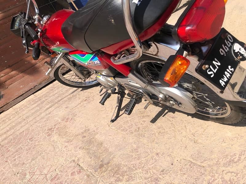 Honda CD70 2018 Sahiwal Number 4