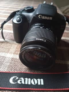 Canon 1200D DSLR Camera with Charger, Bag & 18-55mm Lens for Sale