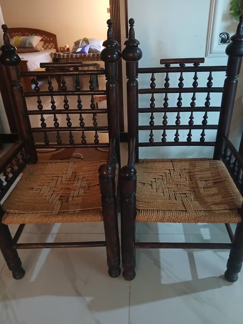 Wooden chairs 1