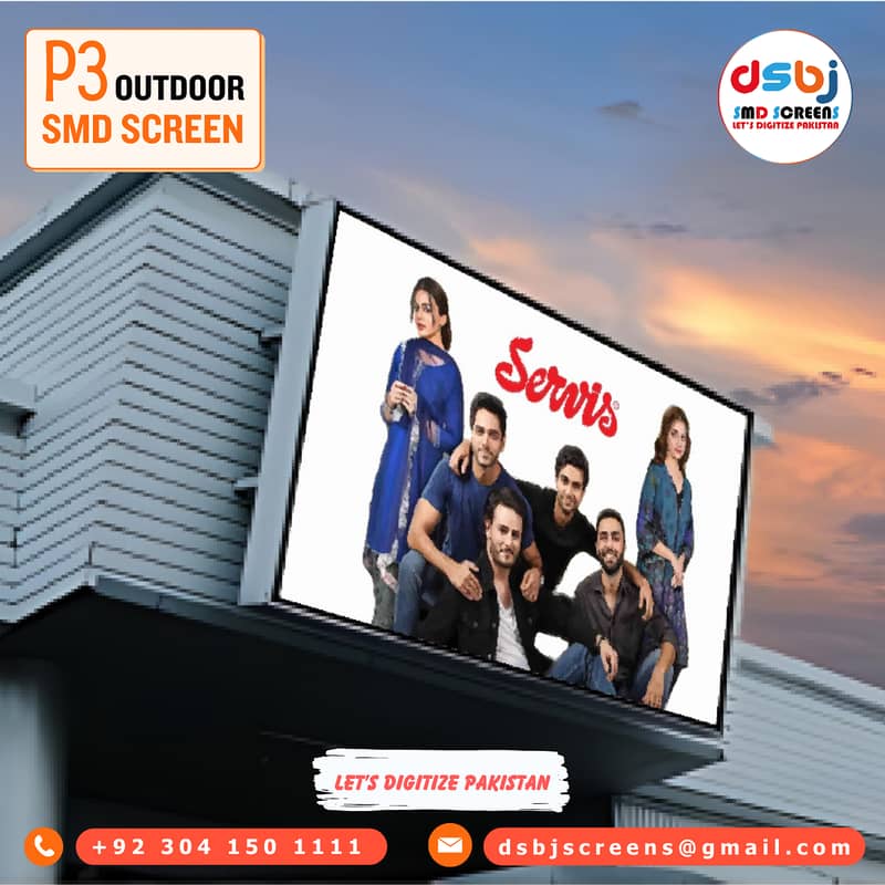 Outdoor Advertising SMD Screen | Large Display | GKGD PAKISTAN 11