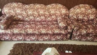 5 seater sofa, 3+1+1, urgent sale