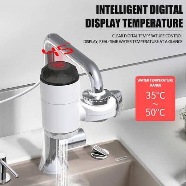 Instant Electric water heater tap Geyser 5