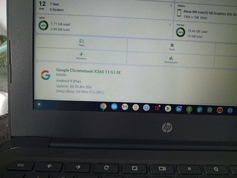 Google Chromebook X360 11 G1 EE 7