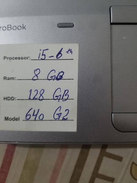 HP Core I5 6th Generation 3