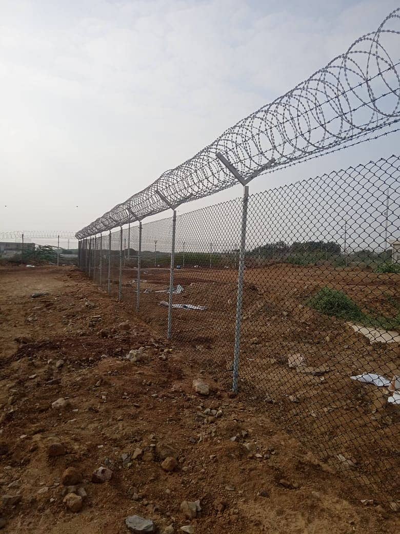 Razor Wire | Electric Fence | Barbed Wire | Security Fence | Chainlink 9