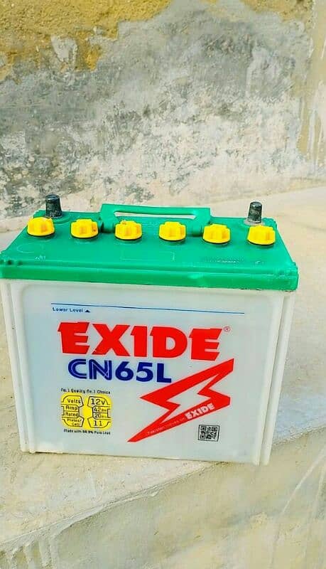 Exide battery All okay like new 2