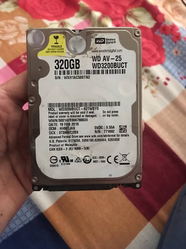 320gb Harddisk 1