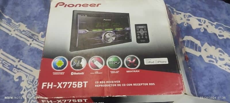 pioneer Fh x755bt 1