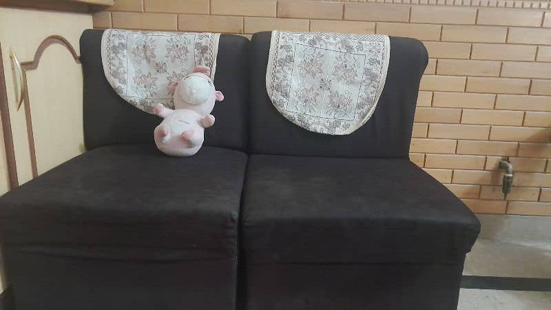 Sofa set with 2 sofas 2