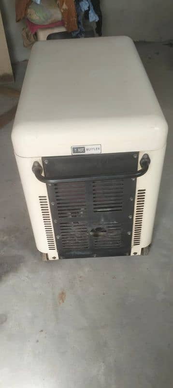 10kva sound prouf canopy generator new good condition set. 2