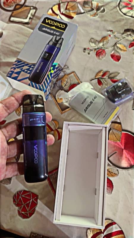 voopoo argus E40 brand new just box open 3