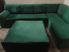 Sofa with table 0