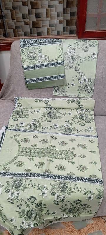 embroidery lawn with lawn dopatta 11