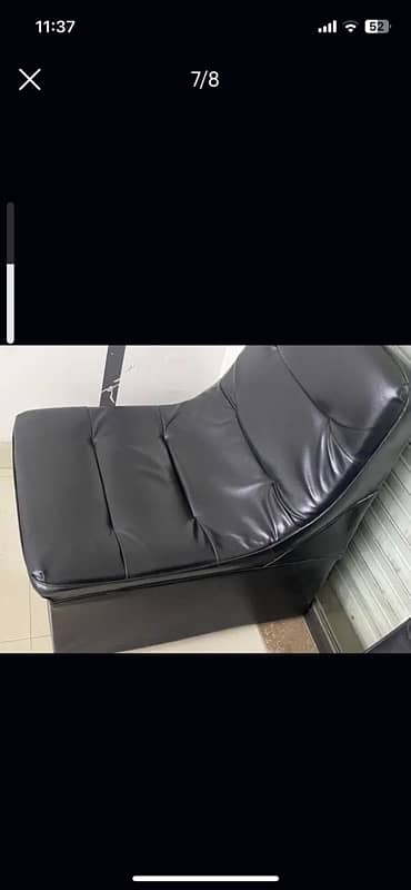 office sofa seater + centre table 1