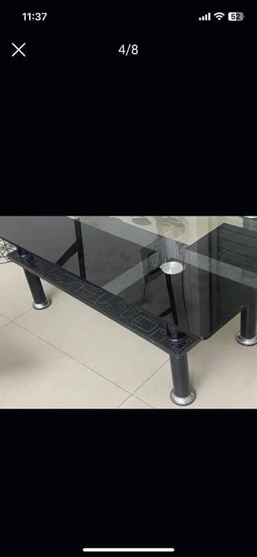 office sofa seater + centre table 6