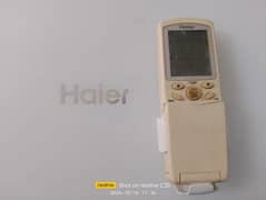 Haier a. c 2 ton with compressor and  remote ok ha. Rs60000