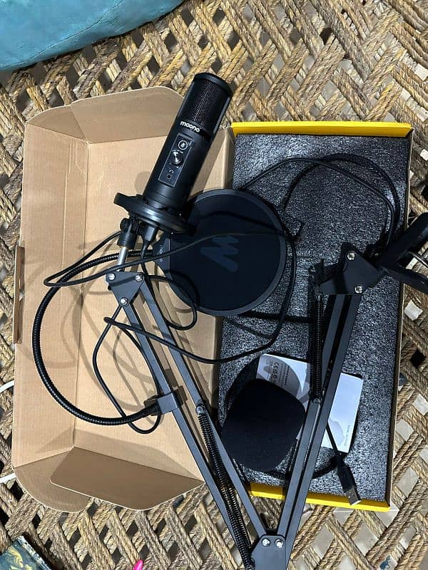 Maono Pm 422 Voice over podcasting Usb Condenser microphone  Mic 1