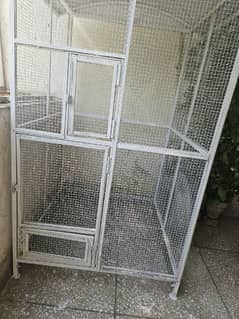 Birds Cage | Size 6ft×3ft×3ft | Parrots  Full Size Colony Steel Cage