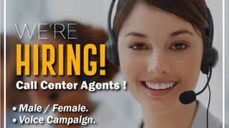 Female Social Media and Call Centre Agents Required