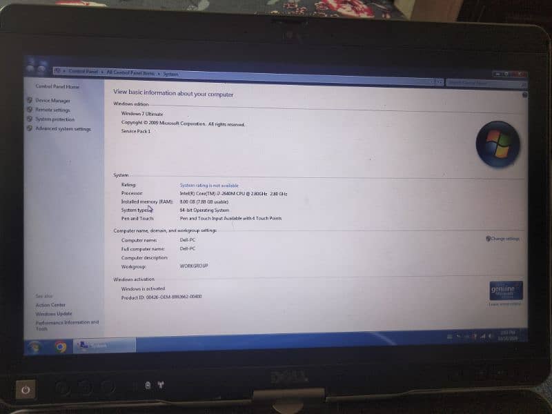 Dell latitude xt3 1