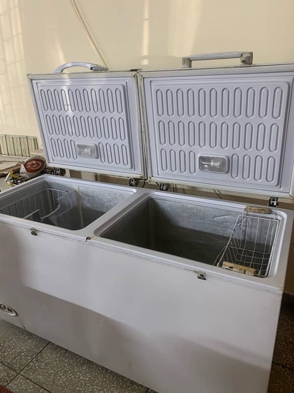 Waves double door deep freezer 1