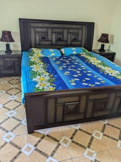 Bed With Side Tables