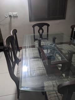 dining table and centre table