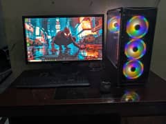 Gaming PC With RGB Case