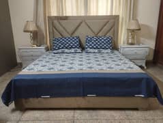 wooden bed new