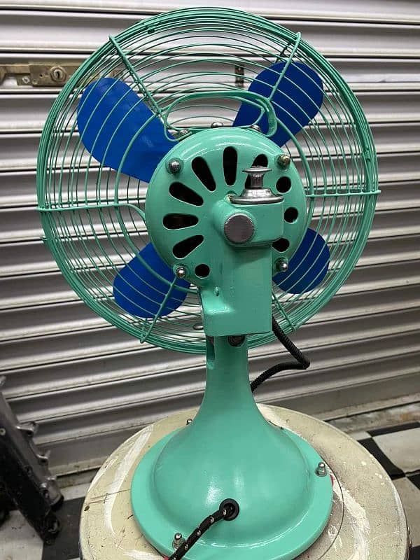 KDK vintage steel body fan 2