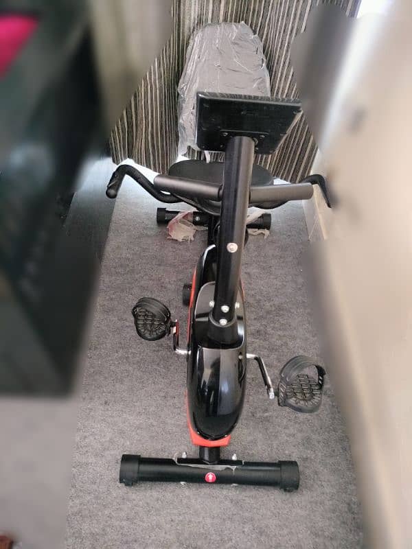 exercise cycle  almost new 1