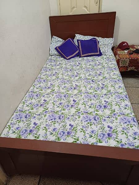 single bed with metres 1