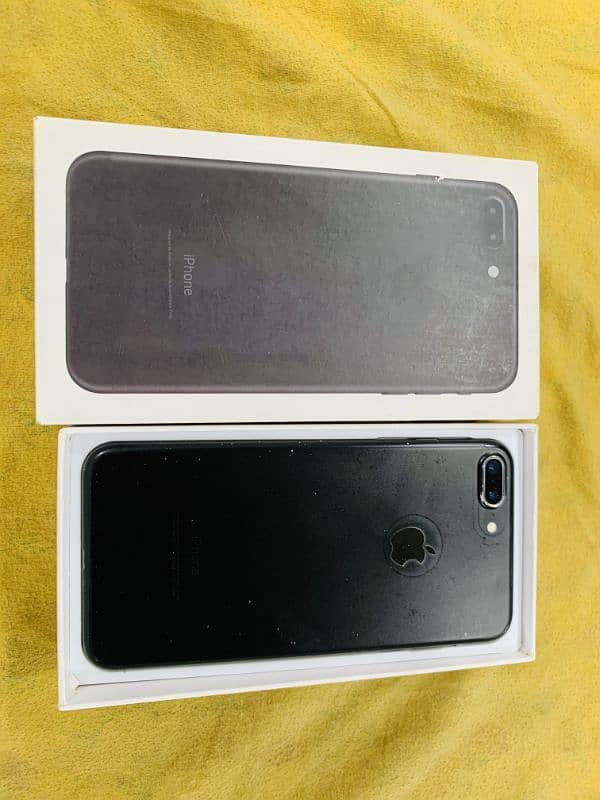 IPHONE 7 PLUS PTA APPROVED 256GB WITH BOX FINGER NOT WORKING 100HELTH 0