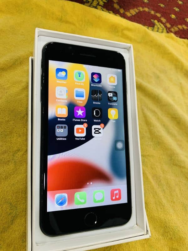 IPHONE 7 PLUS PTA APPROVED 256GB WITH BOX FINGER NOT WORKING 100HELTH 3