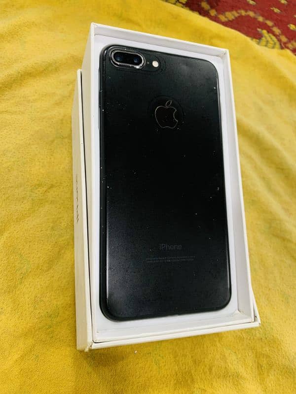 IPHONE 7 PLUS PTA APPROVED 256GB WITH BOX FINGER NOT WORKING 100HELTH 4