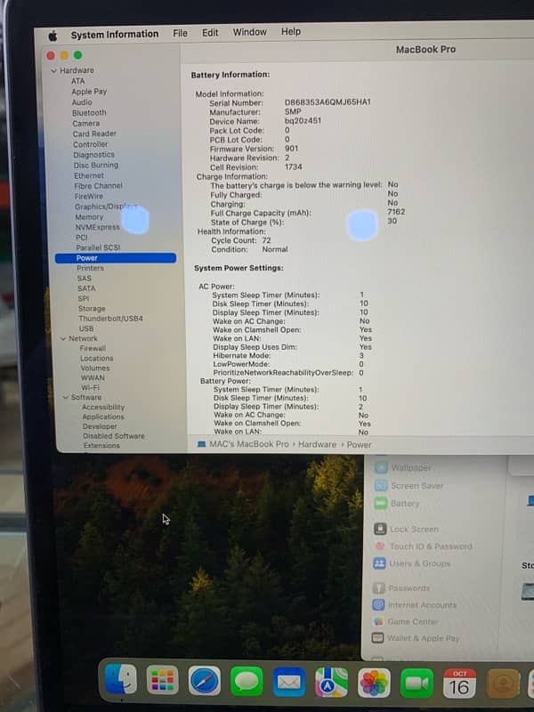 Macbook Pro 2018 32Gb Ram 3