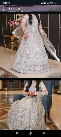 bridal lehenga and maxi