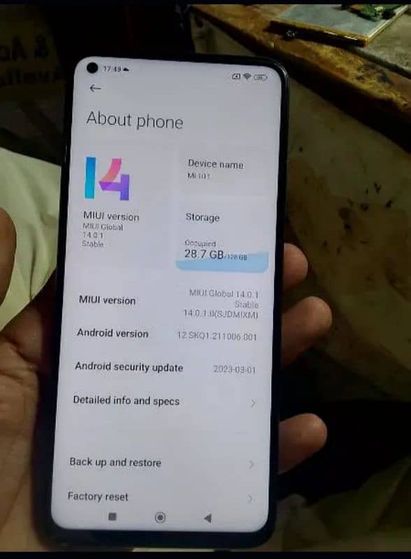 Mi 10T.    8+4/128.03284024742. . . . . condition 10 by 8.5 1