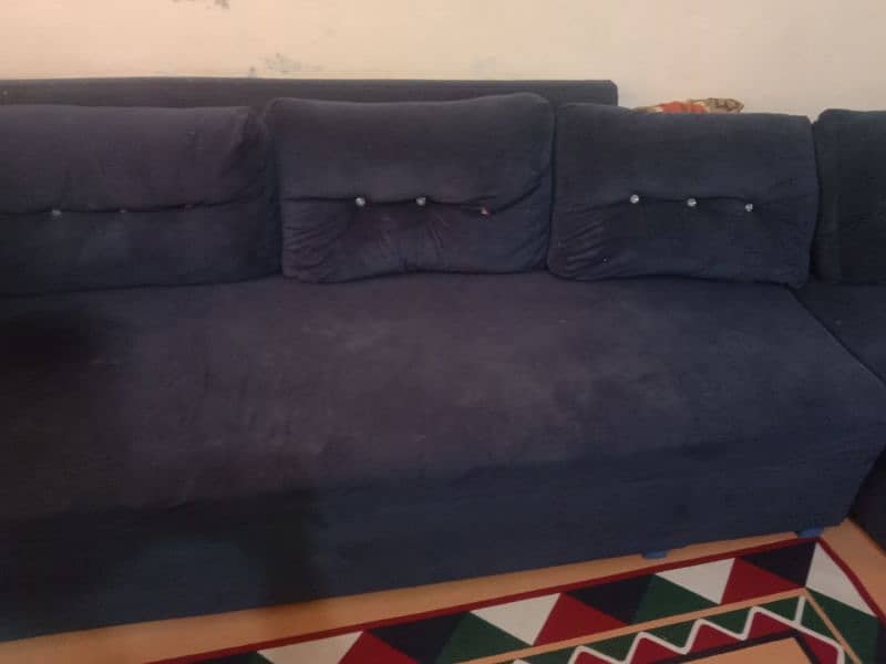 L shape 7 seater sofa 2