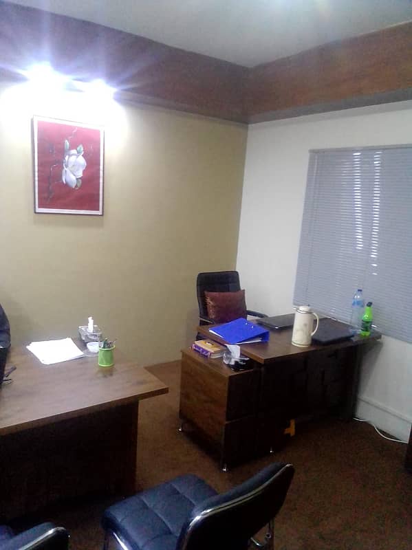 350 Square Feet Brand New Full Furnished Corporation Office For Rent At Main Boulevard Gulberg 3 Lahore 0