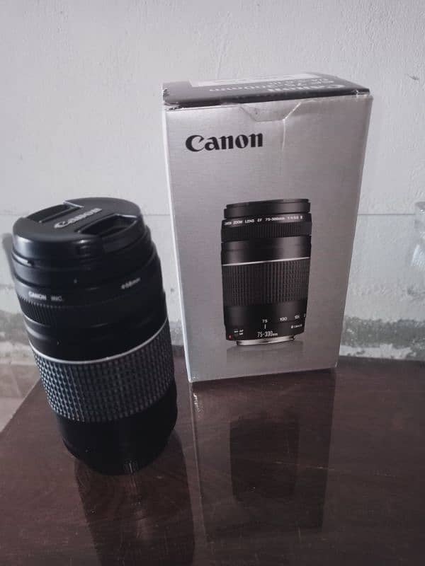 Canon 75-300 mm lense 0