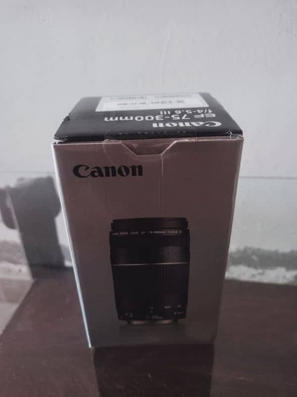 Canon 75-300 mm lense 2