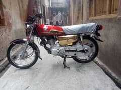 Honda CG 125s Gold Edition 2024