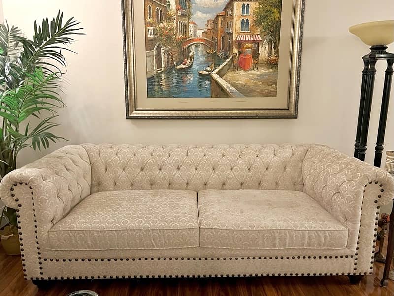 GORGEOUS 3 SEATER | SOFA SET | LUXURY SOFA | 1