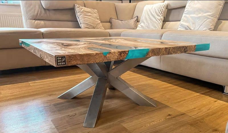 epoxy luxury dinning table size contact 0304,86,83,392 17