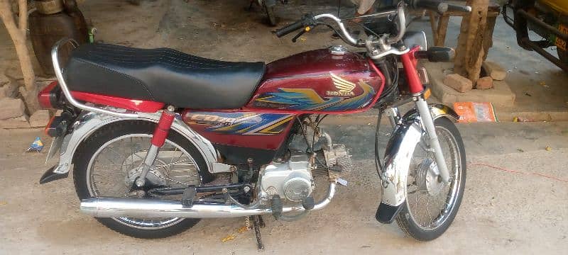 Honda bike 2020/2021 model good condition for sale 03087640682 3