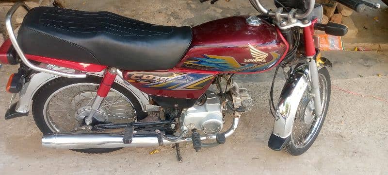 Honda bike 2020/2021 model good condition for sale 03087640682 4