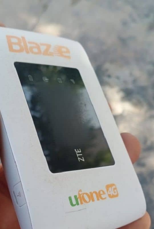 Ufone Blaze 4G device. New  10/10 condition with box 2