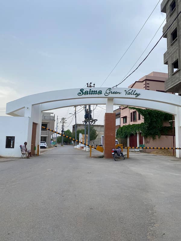 Saima Green valley 100 sq yards plot for sale 23