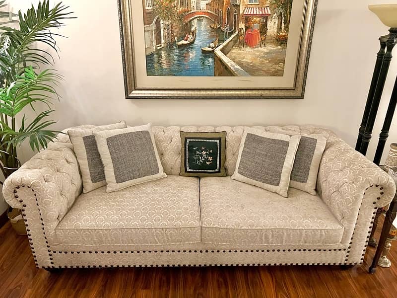 GORGEOUS 3 SEATER SOFA | SOFA SET | LUXURY SOFA 1